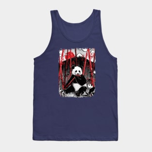 Panda bear Tank Top